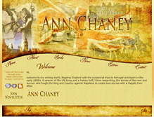 Tablet Screenshot of annchaney.com